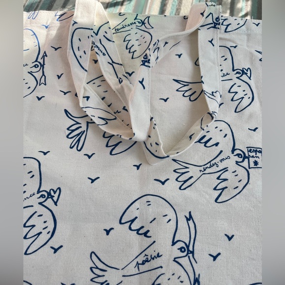 Brand new Sezane Peace Dove tote bag - Picture 4 of 6